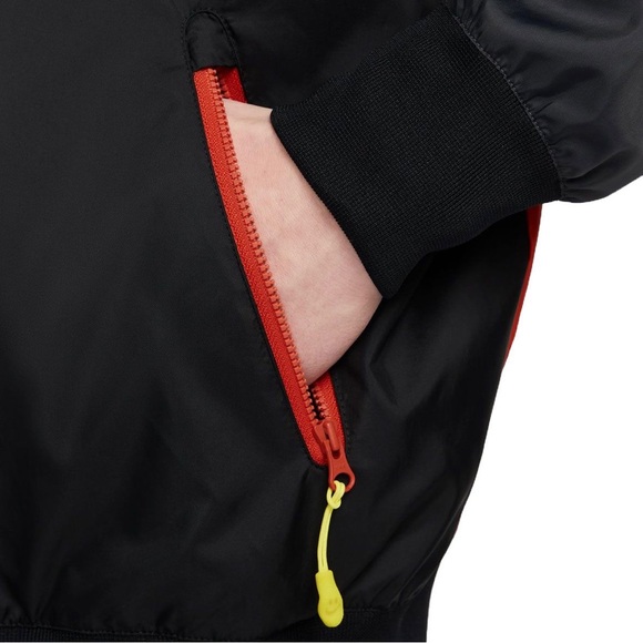 Nike 2XL XXL Go The Extra Smile Windbreaker Anorak Sports Jacket DQ3526 010 Mens - Picture 15 of 16